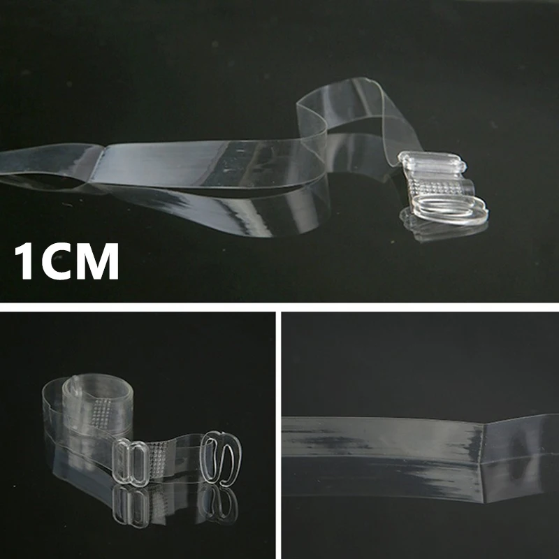 10Pc Women Bra Shoulder Strap Silicone NonSlip Adjustable Bra Straps