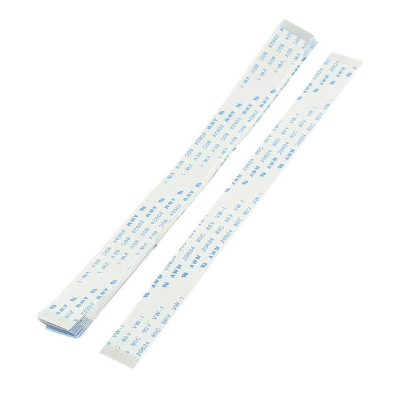10Pcs 0.5mm Pitch 24 Pin AWM 80C 60V -1 Flexible Flat Cable FFC FPC 150mm