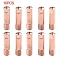 thumbnail image 1 of 10Pcs 0.8/1.0/1.2Mm Mb-15Ak Mig/Mag M6 Welding Torch Tips Holder Gas Nozzle 1.2Mm, 1 of 8