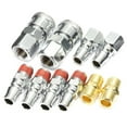 thumbnail image 1 of 10Pcs 1/4'' BSP Air Line Hose Compressor Fitting Connector Coupler Quick Release, 1 of 6