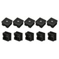 thumbnail image 1 of 10Pcs 1.57"x1.57" Caster Insert with Thread, Square M8 Thread for Furniture, 1 of 6