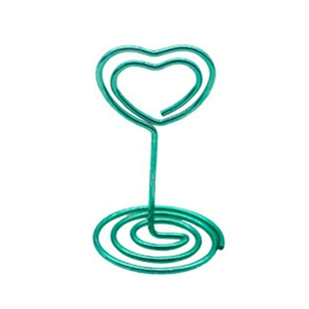 10Pcs 1.9Inch Place Card Holders Wire Table Number Holders for Photo Food Sign