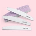 thumbnail image 1 of 10Pcs 100/180 Grit Nail File and Buffer Professional Double-Sided Acrylic, Gel & Natural Nails Professional Reusable Washable Reusable Nail File Set for Manicure & Pedicure, Home and Salon Use, 1 of 6