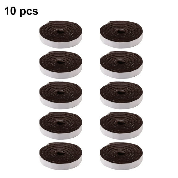 10Pcs (10M) Sealing Strip Door Window Felt Sealing Strip Drip Strip Window Seal 5Pc/10Pcs 1M Smile Home