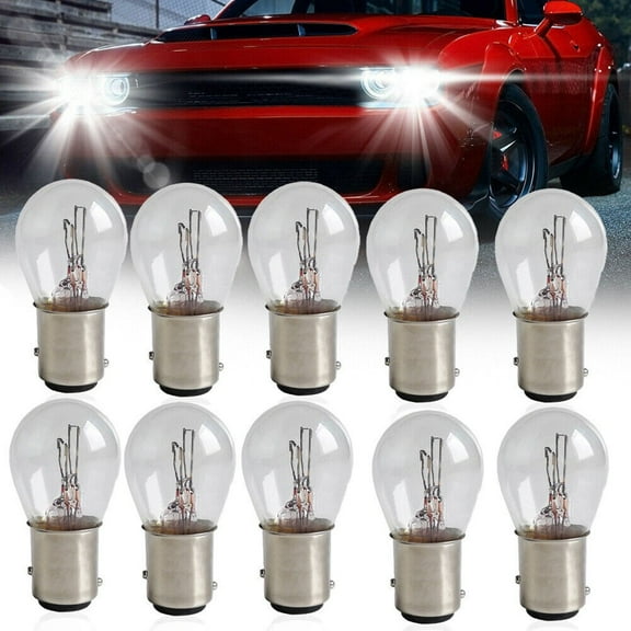 10Pcs 1157 Light Bulb Auto Car Brake Stop Signal Turn Reverse Tail Lamp 5 12V