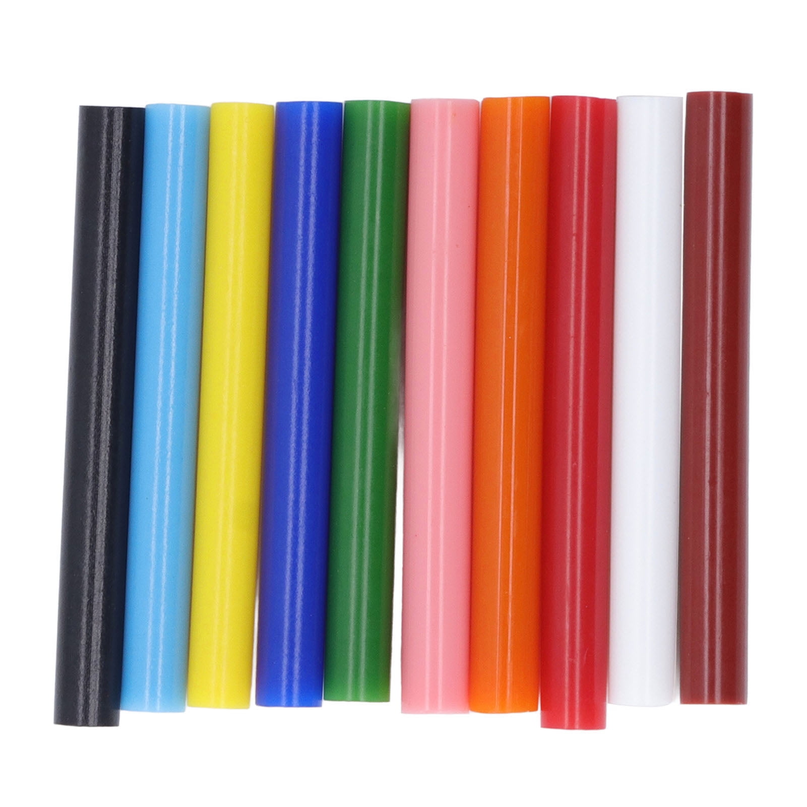10Pcs 11x100mm Colored Mini Hot Glue Sticks,Hot Glue Stick Kit Strong
