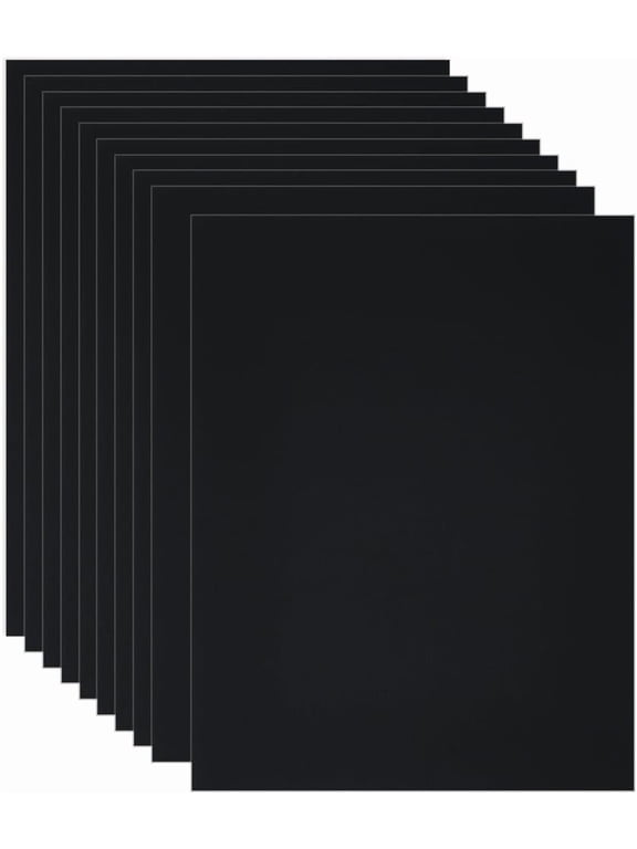 10Pcs 11x8.5inch Black Plastic Brim Insert Rectangle Baseball Cap Visor Insert Hat Brim Replacement Liner Shaper for DIY Repair Brims Craft Sewing Cap Supplies Making diy