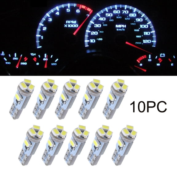 10Pcs 12V DASH LED BULBS Light FOR VOLKSWAGEN T1 BUG BEETLE T2 BUS GHIA T3