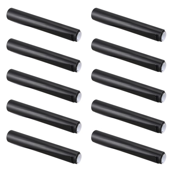 10Pcs 12X60 Inch Matte Black Vinyl Film Wrap Car DIY Sticker,10pc car sticker,Black