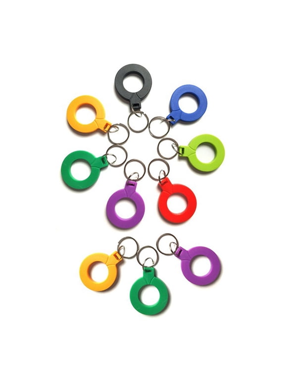 10Pcs 13.56MHZ CUID Keyfobs CUID Changeable MF S50 1K IC Keys Keyfobs Token Tags NFC Clone Copy Block 0 UID Writable