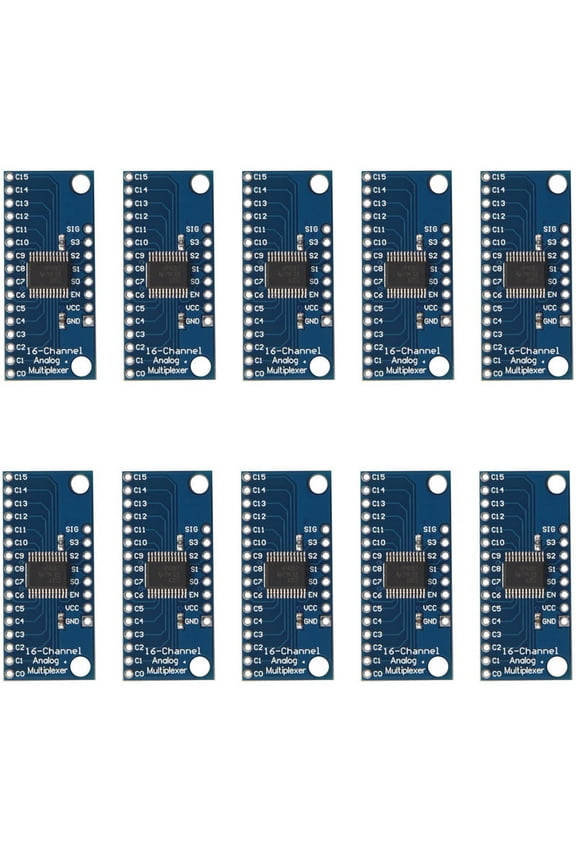 10Pcs 16CH Analogue Multiplexer Module 74HC4067 CD74HC4067 Precise Module Digital Multiplexer MUX Breakout Board