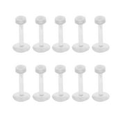 10Pcs 16G Clear Acrylic Lip Rings Labret Studs Piercing Jewelry Ear