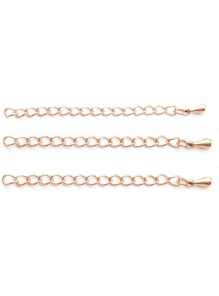  925 Sterling Silver Necklace Extender Gold Necklace
