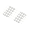 thumbnail image 1 of 10Pcs 2.2 Ohm Resistors, 10W Ceramic Cement Resistor Power Cement Resistor Kit Tolerance 5% for Power Adapters Audio, 1 of 4
