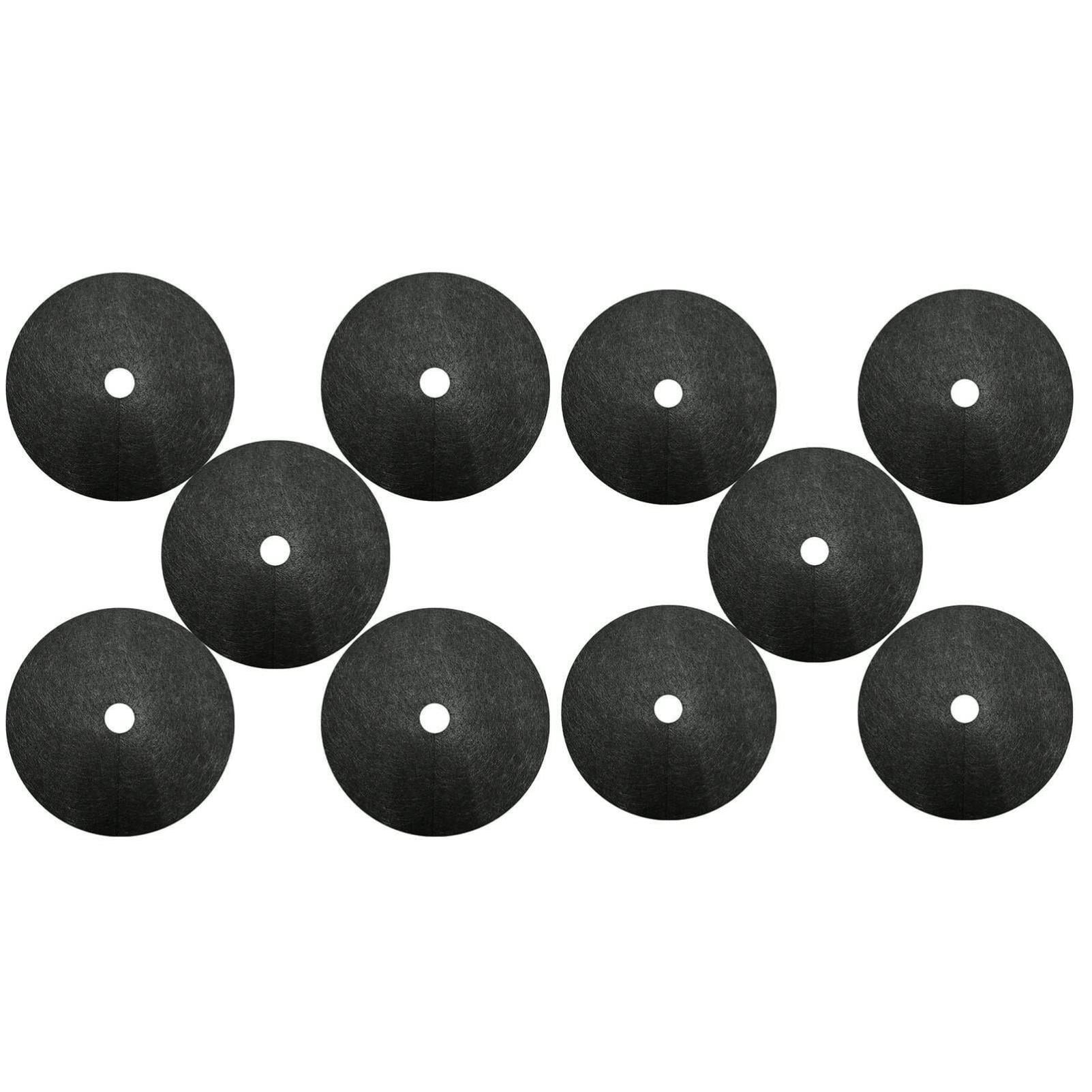 10Pcs 20.4inch Non-Woven Tree Mulch Ring,Round Tree Protector Mat for Weed Control,Ventilation and Moisturizing,Suitable for Horticultural Planting of Flowers and Plants,Vegetable