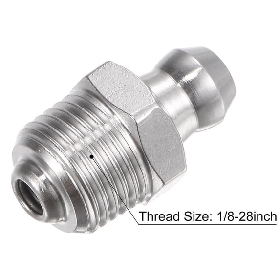 -3 AN Fitting To 1/8" NPT Straight Adapter – Blue Anodized Aluminum (GRE LIN-81602) 2 thumbnail image