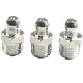 10Pcs 201 Stainless Steel Straight Hydraulic Grease Fitting M10 X 1Mm