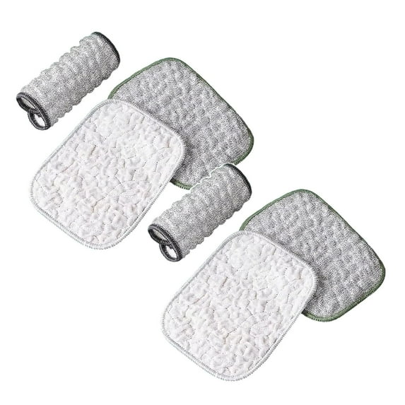 10Pcs 2025 New Non Scratch Wire Dishcloth, Double-Side Quick-Dry Odor-Free Scrub Dishwashing Rag, Multipurpose Steel Dish Scrubber, Kitchen Reusable Cleaning Cloths for Cookware, Sinks, Stove Tops