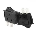thumbnail image 1 of 10Pcs 20A/125V 22A/250V  SPST 2 Terminal 2 Position Boat Rocker Switch UL Listed, 1 of 4