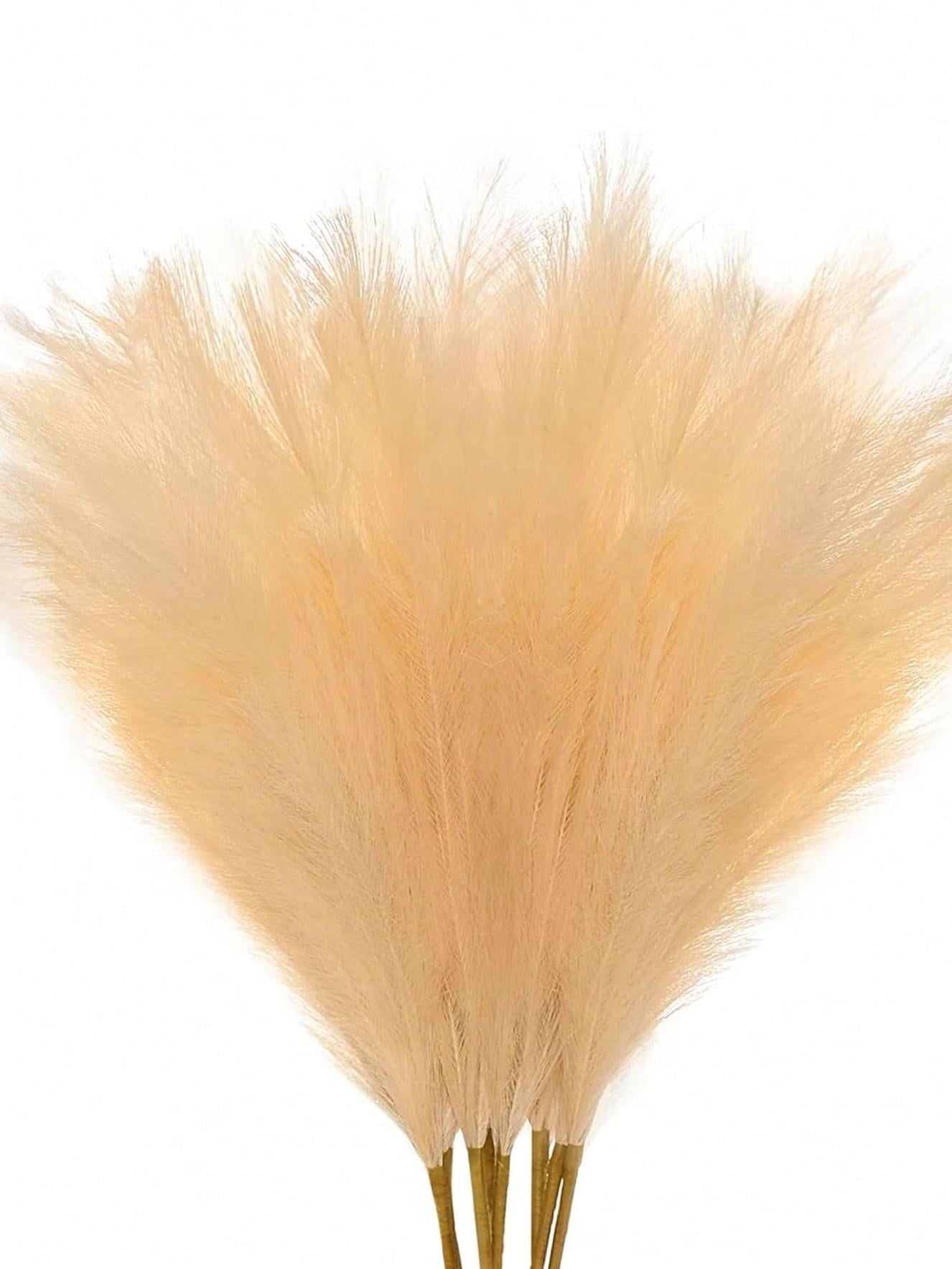 10Pcs/20Pcs Artificial Reeds 55cm High Fake Pampas Grass Faux Plume ...