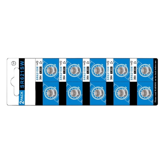 10Pcs/20pc LR621/AG1/SR621/364 Button Batteries AG1 Button Cell Suitable For Watches Remotes Consistent Energy Output