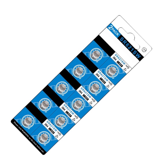 10Pcs/20pc LR621/AG1/SR621/364 Button Batteries AG1 Button Cell Suitable For Watches Remotes Consistent Energy Output