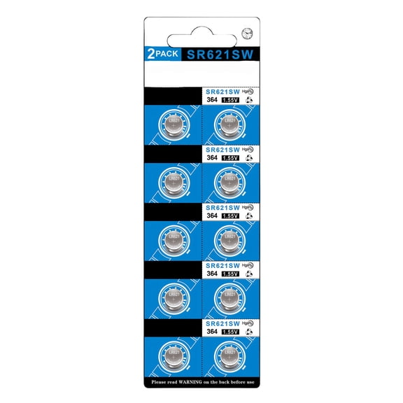 10Pcs/20pc LR621/AG1/SR621/364 Button Batteries AG1 Button Cell Suitable For Watches Remotes Consistent Energy Output
