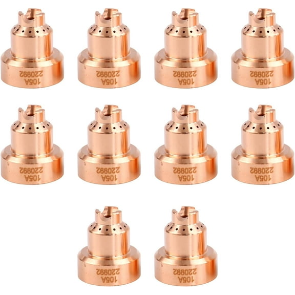 10Pcs 220992 Plasma Shield Handheld Fit for Hypertherm PMX 105 Cutting Torch Consumables