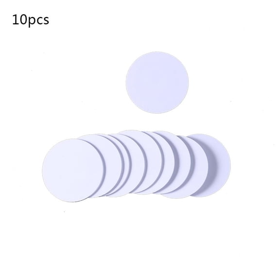 10Pcs 25mm Card Chip T5577 125Khz EM4100 T5577 Chip Rewritable Proximity Rewrite Blanks Card
