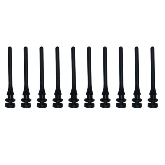 10Pcs 25mm PC Case Fan Soft Silicone Anti Noise Reducing Vibration Screw Fan Rivet for Computer Hardware Equipment