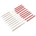 thumbnail image 1 of Unique Bargains 10Pcs 2mm x 100mm Diamond Needle File Set for Metal Glass Stone, 1 of 3