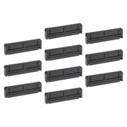 10Pcs 2x20Pin 2.54mm Pitch Double Rows Straight Connector IDC FC Ejector Header