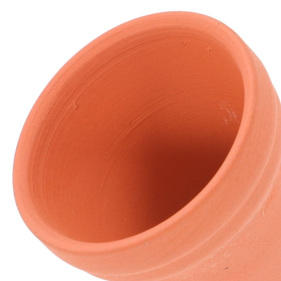 10Pcs 3.5x3.5cm Small Mini Terracotta Pot Clay Ceramic Pottery Planter Cactus Flower Pots Succulent Nursery Pots Great for Plants Crafts Wedding Favor