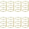 thumbnail image 1 of 10Pcs 3 Rings Metal Loose Leaf Binders Book Rings 30mm Inner Diameter Flexible Gold Snap Split Hinged Versatile for DIY Travel Diary Notebook Photo Album Binding Spines Combs Craft Supplies Golden, 1 of 6