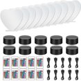 10Pcs 3D Night Lights, 16 Colors LED Light Lamp Base Set with Remote
