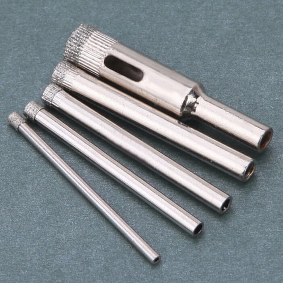 10Pcs 3Mm-18Mm Diamond Tool Drill Bit Set for Glass Ceramic Marble Tile