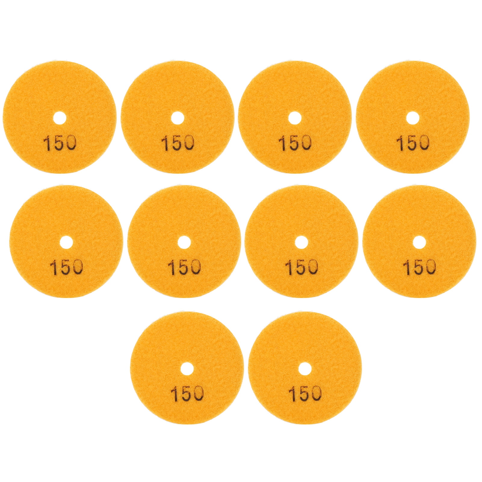 10Pcs 3in Sanding Discs Pads Buffing Polishing Diamond Marble Concrete