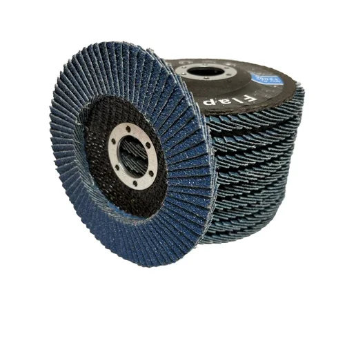 10Pcs 4-1/2 Zirconia Flap Sanding Disc 40 Grit 4.5 Angle Grinder Grinding Wheels