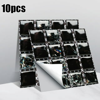 Self-Adhesive 1600 Pieces Glass Mirror Mosaic Tiles Small Square