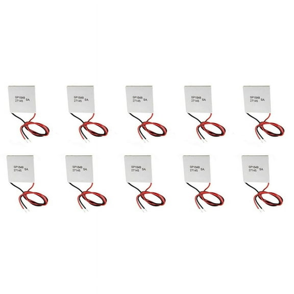 10Pcs 40X40mm Thermoelectric Power Generator SP1848-27145 Peltier TEG Module