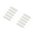 thumbnail interactive-video image 1 of 5x 47 Ohm 10 Watt Axial Ceramic Cement Power Resistor – 47RJ 10W 1 of 4