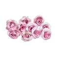 thumbnail image 1 of 10Pcs 4cm Silk Rose Flower Heads - DIY Faux Roses for Wedding, Holiday, and Room Showcase Decor, 1 of 7