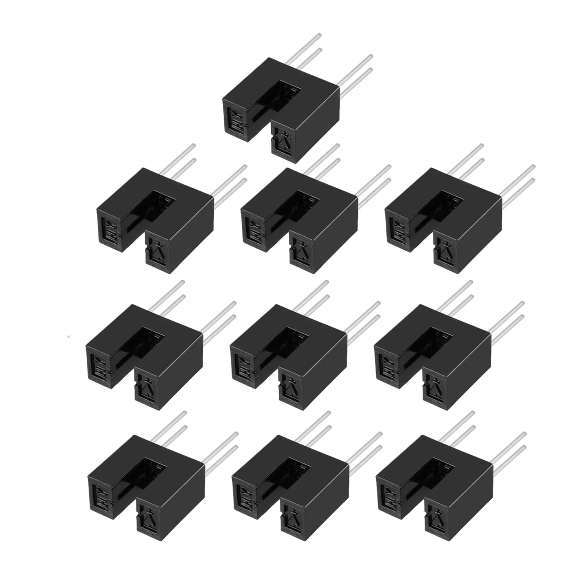 10 Pezzi Sensore IR A Interruttore Ottico Per PCB – Modulo Velocità Con Trigger Schmitt, Uscita TTL 5V – Per Arduino, Misura Distanza E Velocità Auto Robot