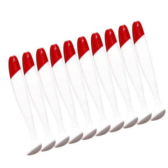 10Pcs 5.5-12cm Swim Baits for Saltwater T Tail Soft Fishing Lures Paddle Tail Swimbaits Artificial Baits