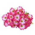 thumbnail image 1 of 10Pcs 5 Heads Artificial Daisy Flowers Fake Gerber Daisy Silk Bouquets Pastoral Style for Home Garden Window Wedding Indoor Outside Decoration, 1 of 8