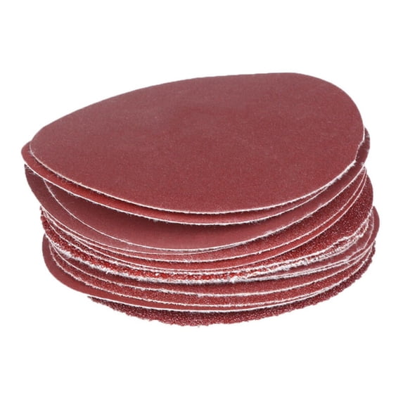 10Pcs 5Inch/125Mm 40-2000Grit Round Shape Disk Sand Sheets Sandpaper Polishing 120Grit