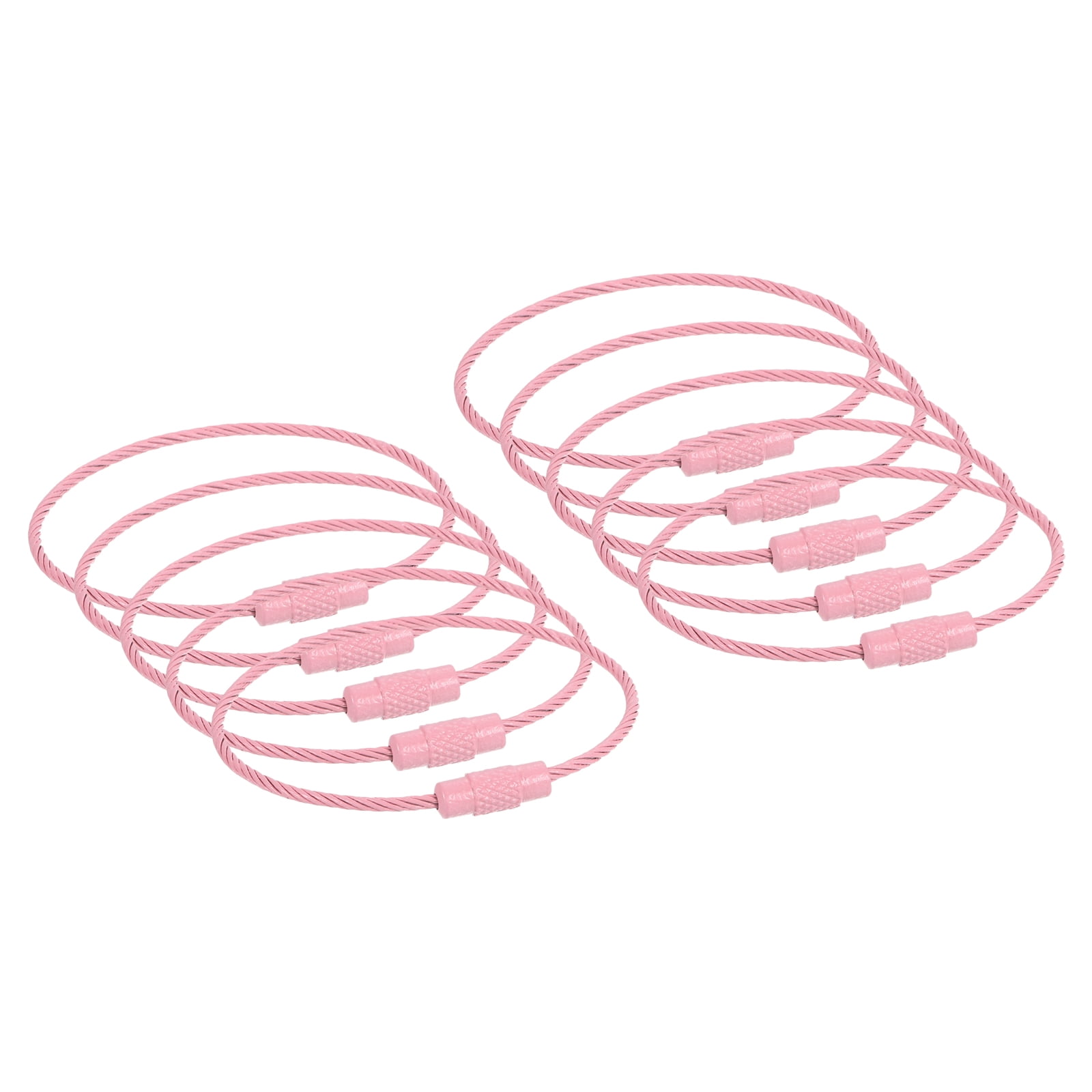 Twist Key Rings 10Pcs 6.3