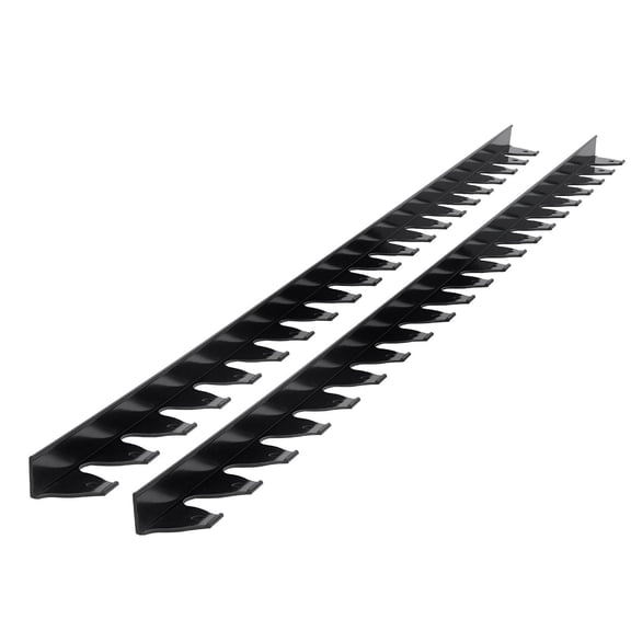 10Pcs 6 ft x 1.6 in Plastic Garden Edging Border with 60 Spikes Sun Resistant DIY No Dig Lawn Yard Flowerbed Landscape Edger Divider