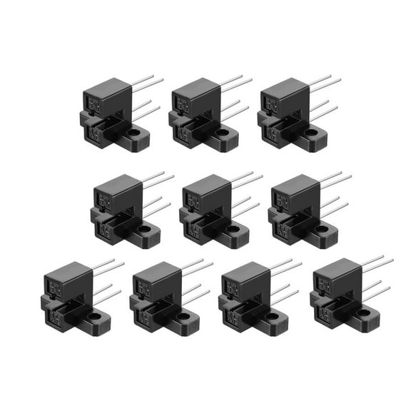 10Pcs 7/64" Slot PCB Photo Interrupter Slotted Optical Sensor Switch HY805