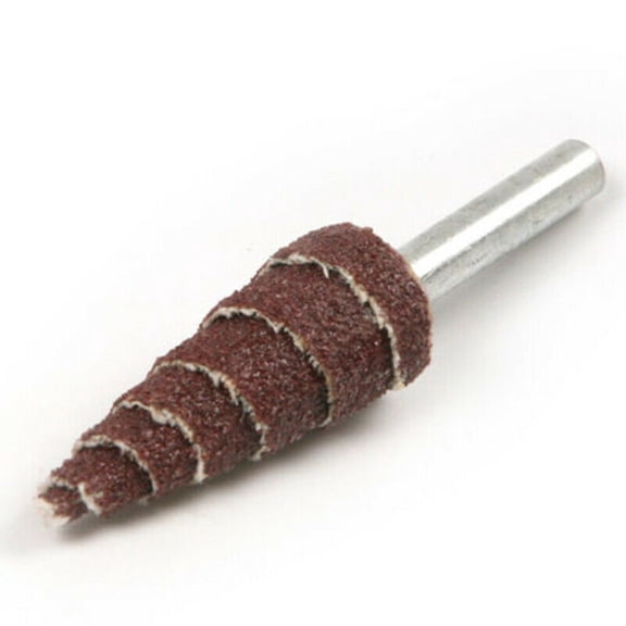 10Pcs 80 Grit Cone Abrasive Cloth Sanding Flap Wheels Polishing Grinding Tools